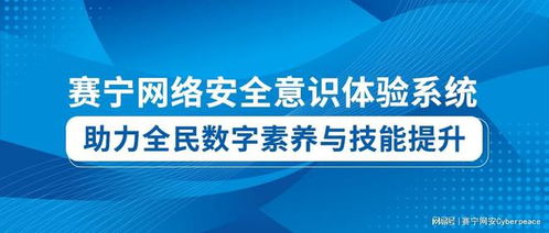 賽寧網(wǎng)絡(luò)安全意識體驗系統(tǒng) 數(shù)字技術(shù)服務(wù)新標(biāo)桿，助力全民數(shù)字素養(yǎng)與技能提升